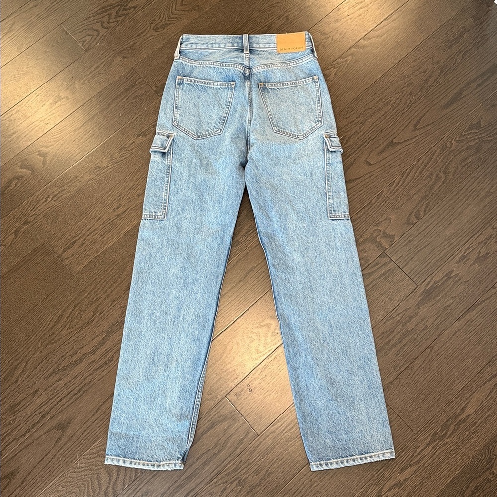 Denim Forum 90s low rise cargo slim size 23 - Picture 3 of 4